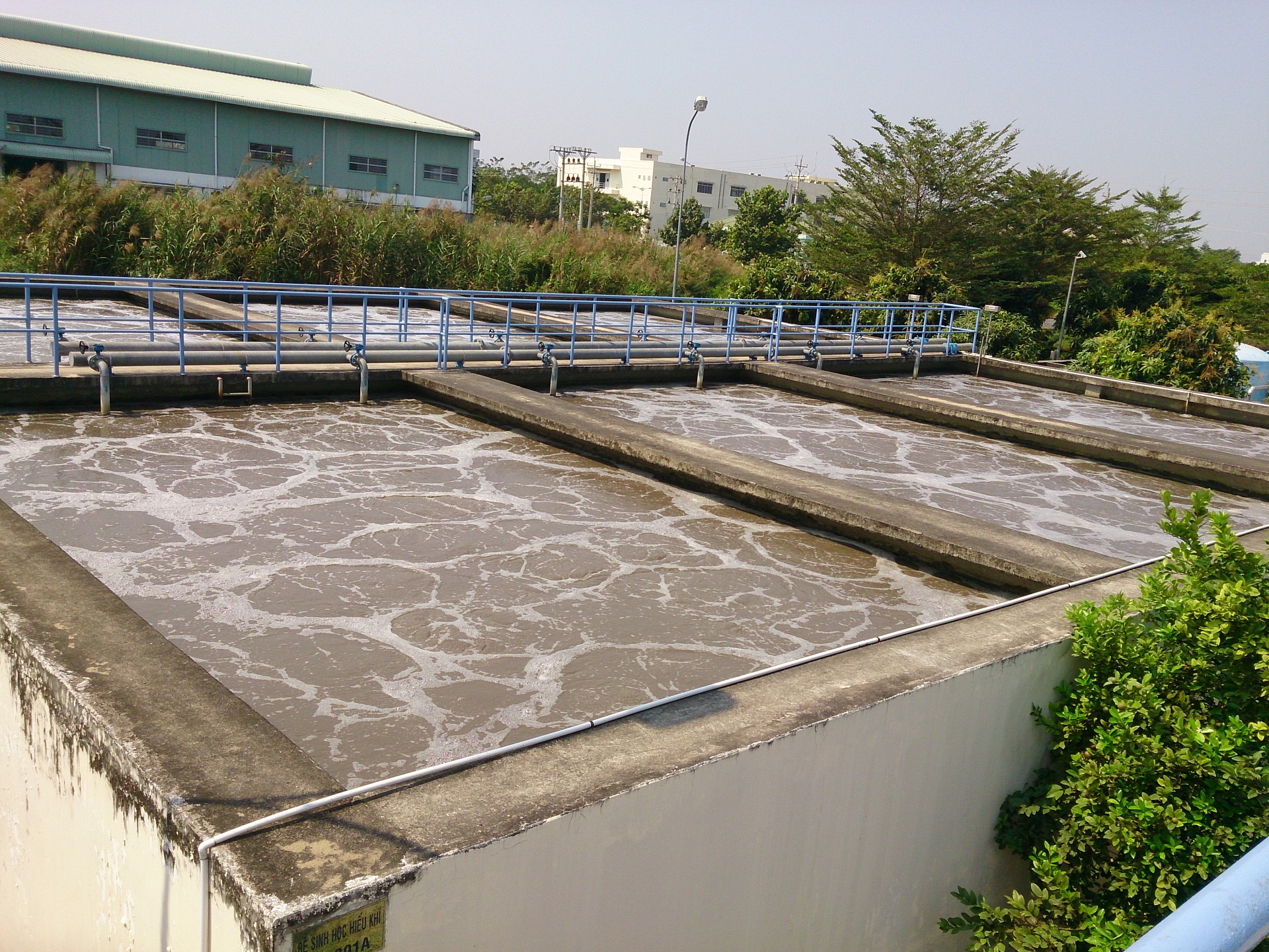 Hệ thống xử lý nước thải Trung tâm Lao động Xã hội An Giang