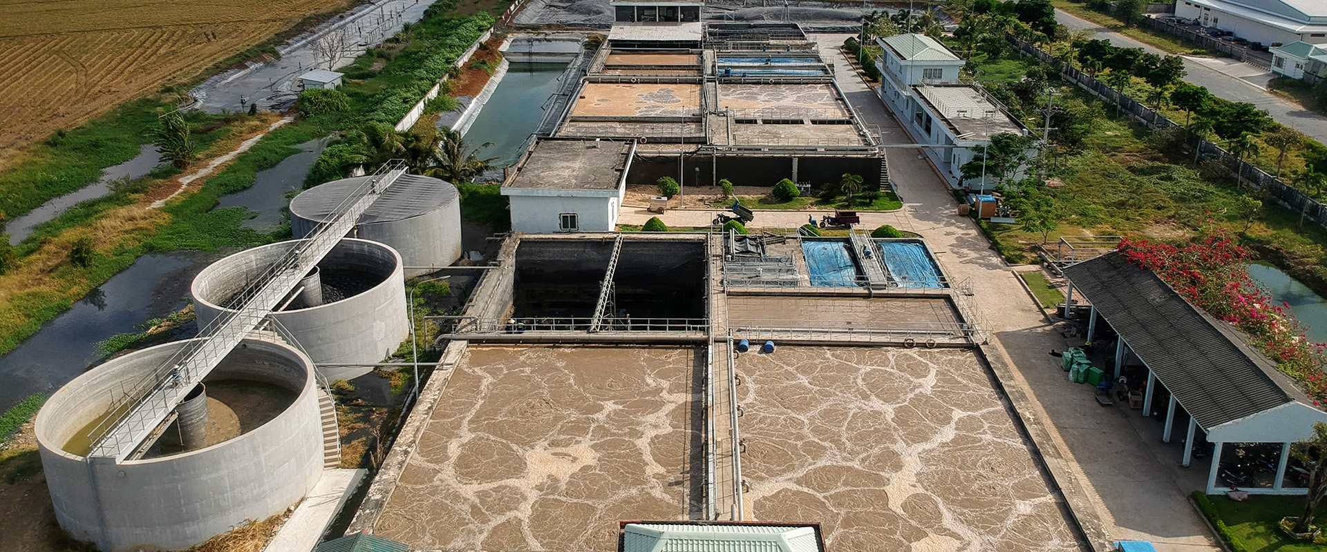 Nhà máy xử lý nước thải tập trung KCN An&nbsp;Nghiệp