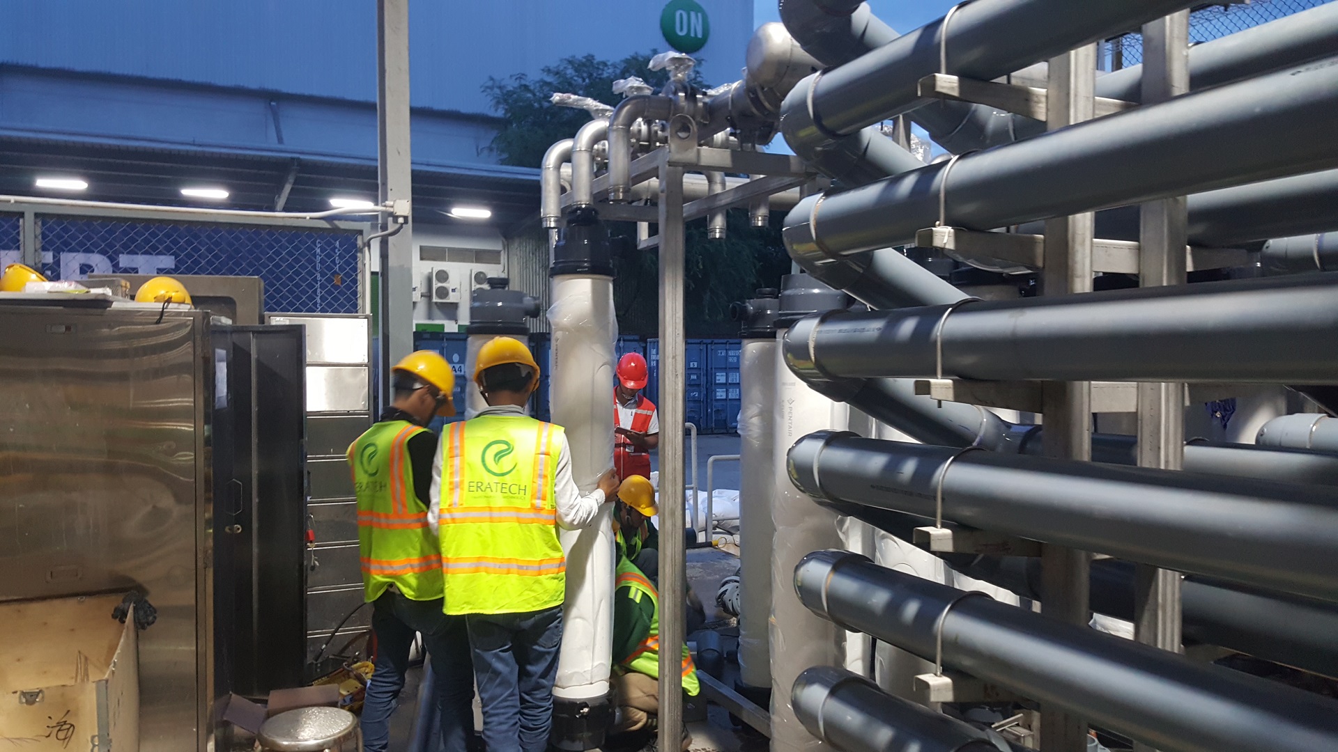 Hệ thống tái sử dụng nước thải OnSemi