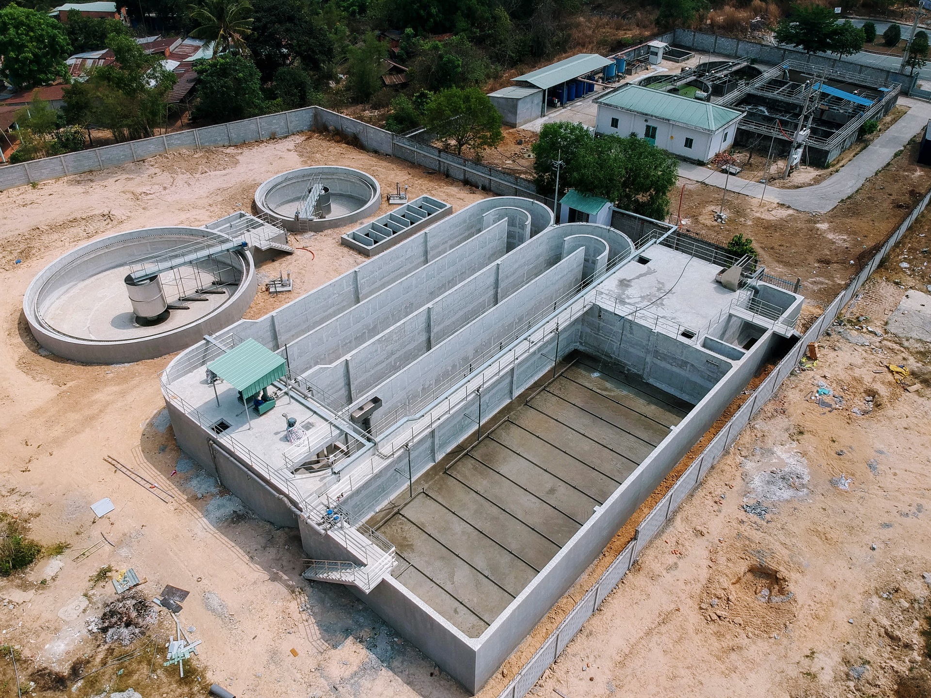 Nhà máy xử lý nước thải KCN Phú Chánh